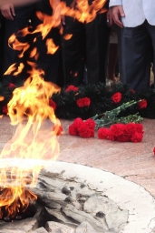 Траурный митинг на Змиевской балке
